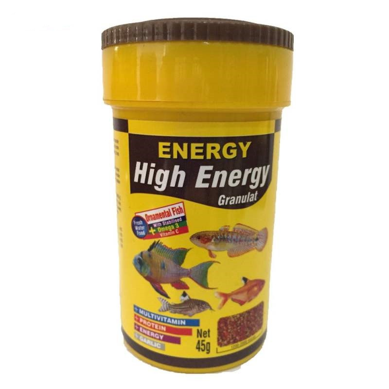 غذای های انرژی گرانول 45 گرم Energy High Granulat