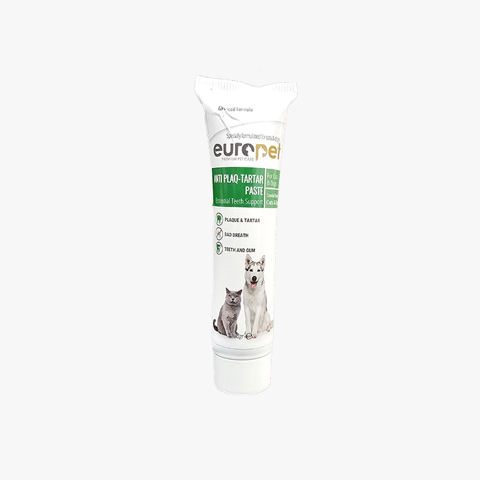 خمیردندان سگ و گربه یوروپت ضد پلاک دندانی تار تار europet ANTI plaque dental