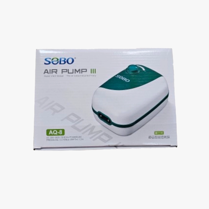پمپ هوا آکواریوم  دو خروجی سوبو (SOBO) مدل AQ-8