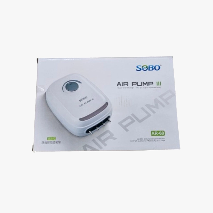 پمپ هوا چهار خروجی آکواریوم‌ سوبو (SOBO) مدل AR-60