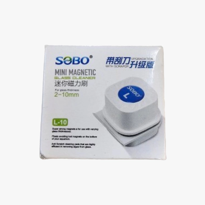 مگنت شیشه پاک کن آکواریوم‌ سوبو(SOBO) مدل L-10